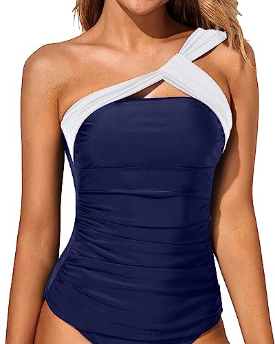 Tankini Top Sexy Ruched Swim Tops