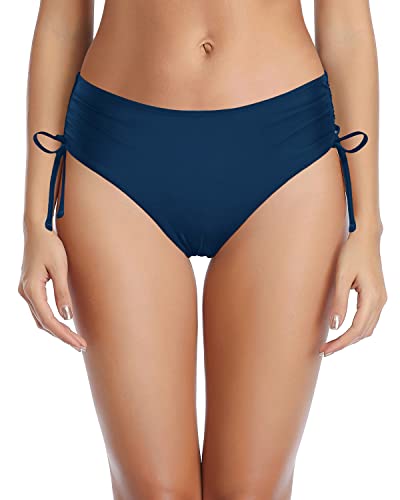 Women Bikini Bottoms Side Tie Adjustable Swimsuit Cheeky Swim Bottom