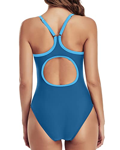 Cute Swim Suits Swim Top Women Built in Bra High Back Swimsuits for Women  Painting Suit Womens Training Swimsuits 1 Piece Blue : : Clothing,  Shoes & Accessories